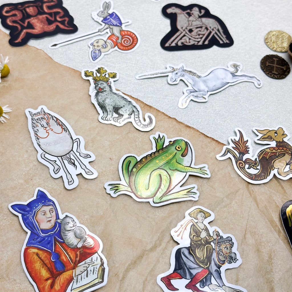 Medeltid Vinylstickers